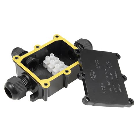 3 way junction box waterproof|exterior waterproof junction box.